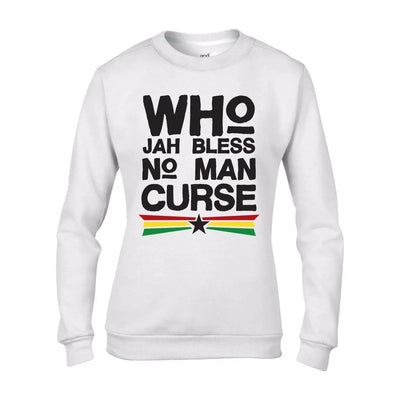 Who Jah Bless Reggae Women's Sweatshirt Jumper L