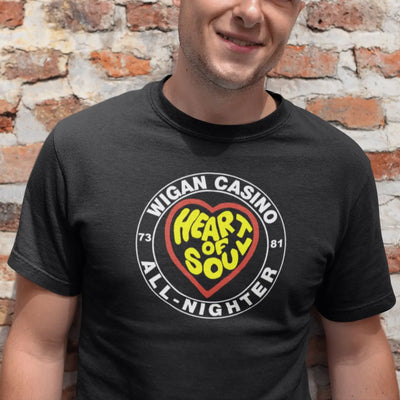 Wigan Casino Heart Of Soul Men's T-Shirt