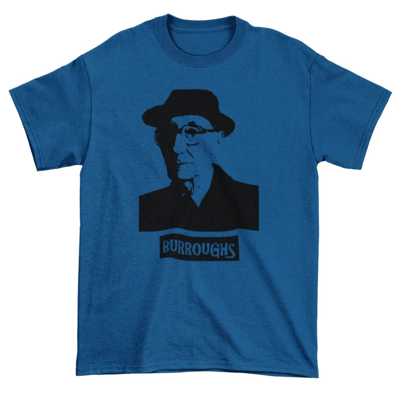 William Burroughs T-Shirt Royal Blue / L