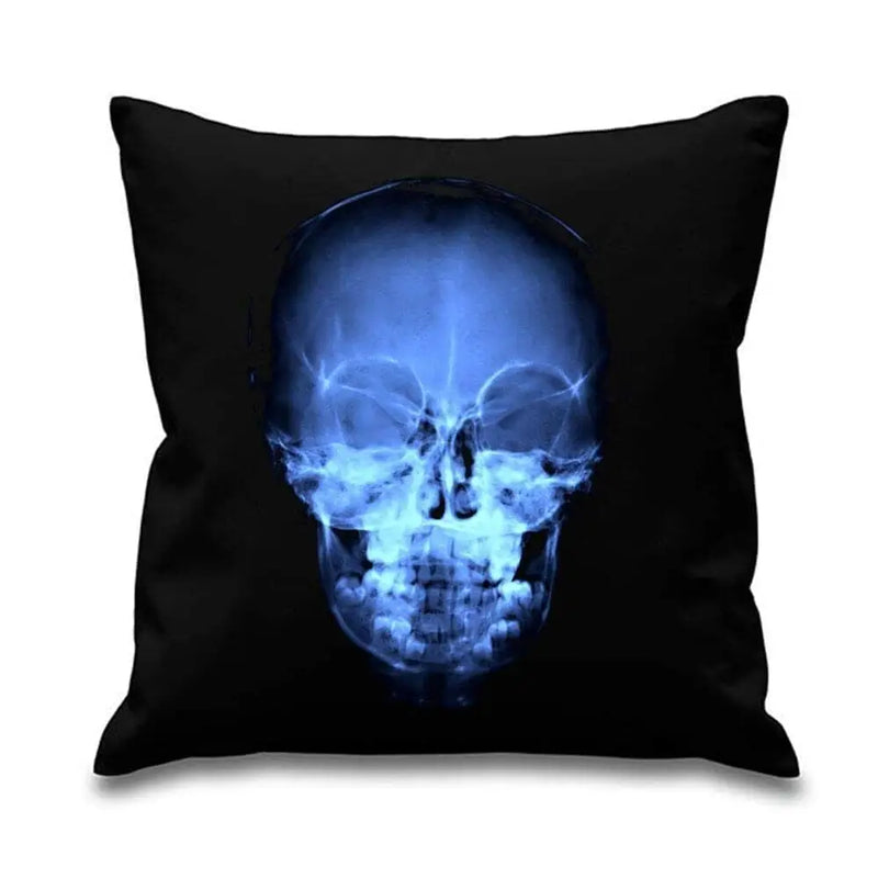 X-Ray Skull Printed Scatter Cushion