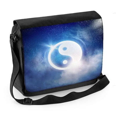 Yin & Yang Laptop Messenger Bag