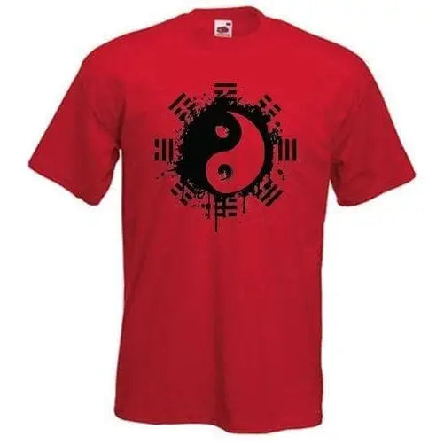 Yin & Yang T-Shirt XL / Red
