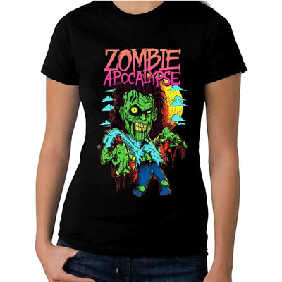 Zombie Apocalypse Women's T-Shirt XL