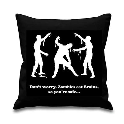 Zombies Eat Brains Scatter Cushion