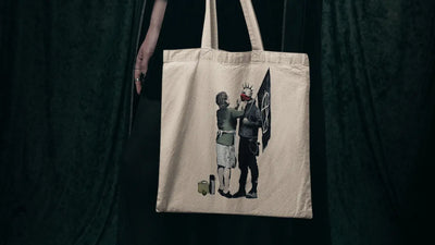 Banksy Canvas Tote Bags - Banksy Store