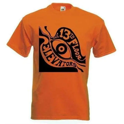 13th Floor Elevators Mens T-Shirt XXL / Orange