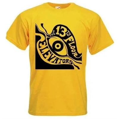 13th Floor Elevators Mens T-Shirt XXL / Yellow