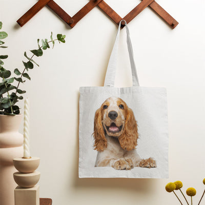 Cocker Spaniel Tote Tote Bag - Re Usable Shopper for Dog Lovers - Springer