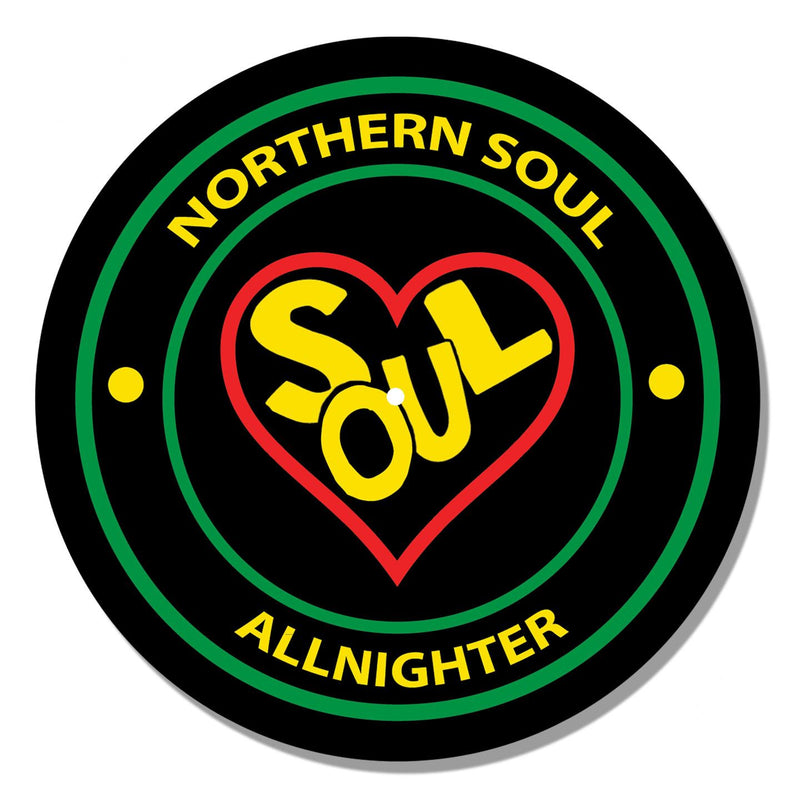 Northern Soul All Nighter DJ Slipmat - Vinyl Turntables Keep the Faith
