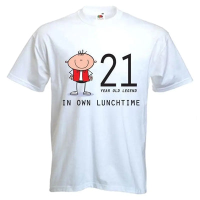 21 Year Old Legend 21st Birthday Men's T-Shirt