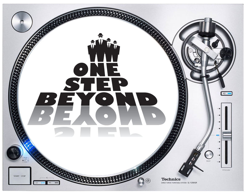 One Step Beyond Ska DJ Slipmat - Vinyl Turntables DJ Decks Madness The Specials