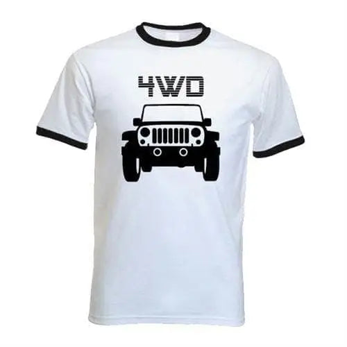 4WD - Four Wheel Drive Ringer T-Shirt