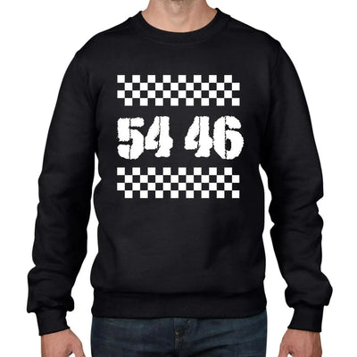 54 46 Was My Number Ska Men's Sweatshirt Jumper L / Black