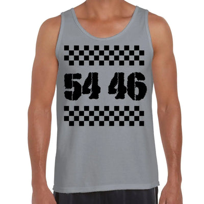 54 46 Was My Number Ska Men's Tank Vest Top XL / Light Grey