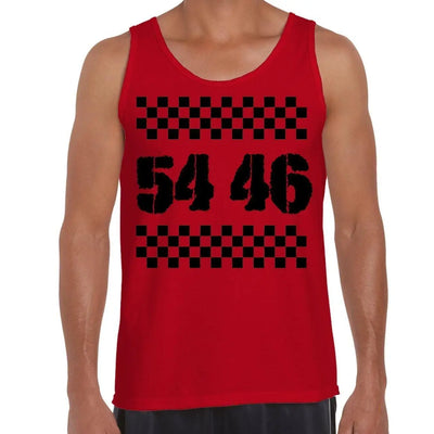 54 46 Was My Number Ska Men's Tank Vest Top XL / Red