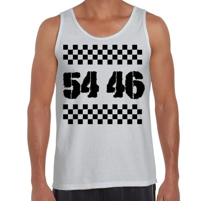 54 46 Was My Number Ska Men's Tank Vest Top XL / White