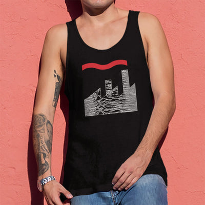 Factory Pleasures Men's Vest Top - Factory Records Joy Division Tribute
