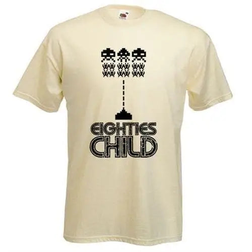 80s Child Fancy Dress T-Shirt L / Cream