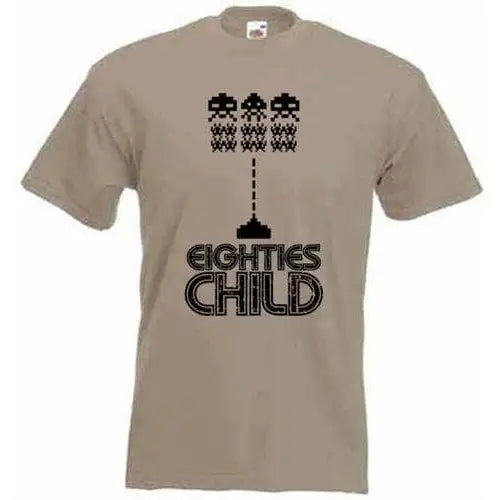 80s Child Fancy Dress T-Shirt L / Khaki