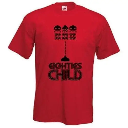 80s Child Fancy Dress T-Shirt L / Red