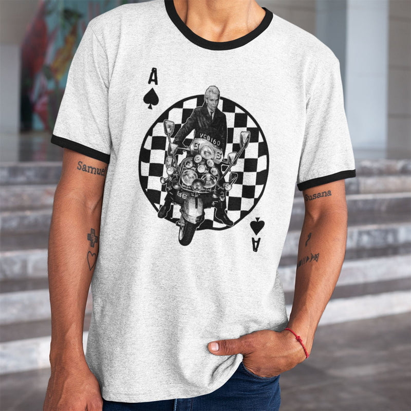 Ace Face Ringer T-Shirt - Quadrophenia The Who Sting Ska Mod T Shirt