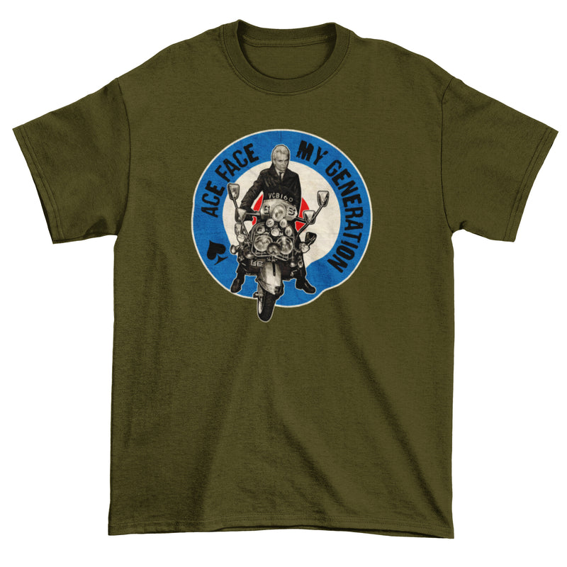 Ace Face My Generation Mod Target Scooter Men&