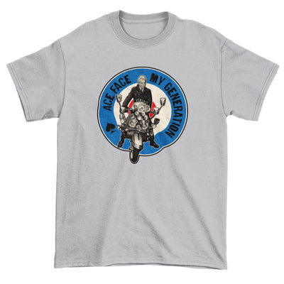 Ace Face My Generation Mod Target Scooter Men's T-Shirt
