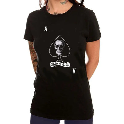 Ace Of Spades Skull Women's T-Shirt