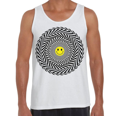 Acid Trip Smiley Face Men's Vest Tank Top XXL