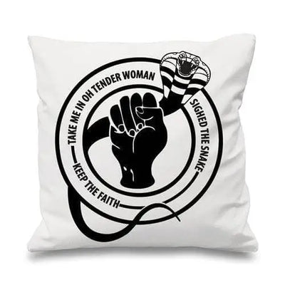 Al Wilson The Snake Northern Soul Cushion White