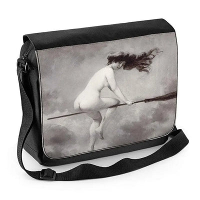 Albert Penot Depart Pour Le Sabbat Laptop Messenger Bag