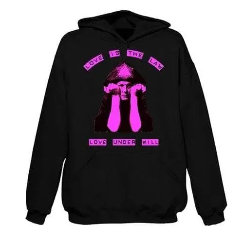 Aleister Crowley Love Is The Law Hoodie