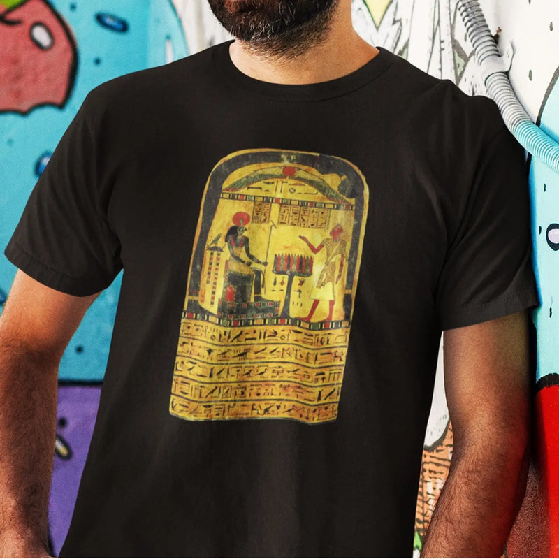Aleister Crowley Stele Of Revealing T-Shirt - Mens T-Shirt