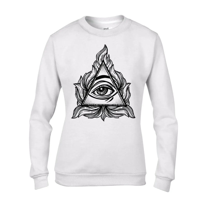 All Seeing Eye Large Print Hipster Women&