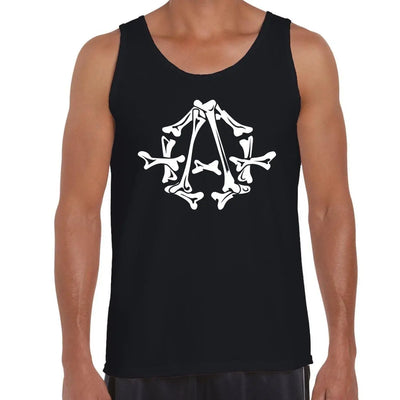 Anarchy Bones Symbol Men's Tank Vest Top L