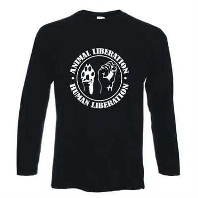 Animal Liberation, Human Liberation Long Sleeve T-Shirt