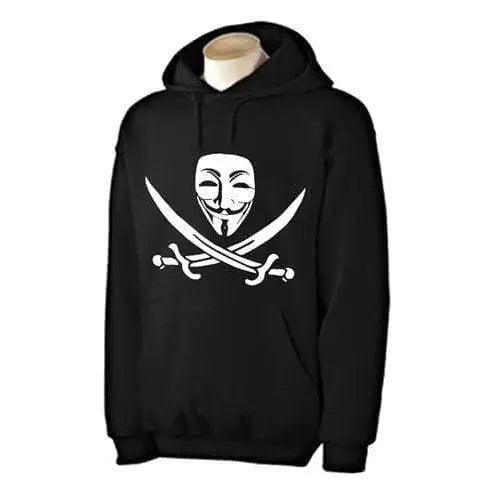 Anonymous Skull & Crossbones Hoodie