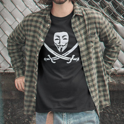 Anonymous Skull & Crossbones T-Shirt