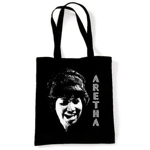 Aretha Franklin Shoulder bag Black