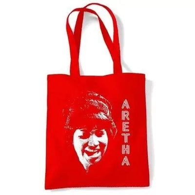 Aretha Franklin Shoulder bag Red