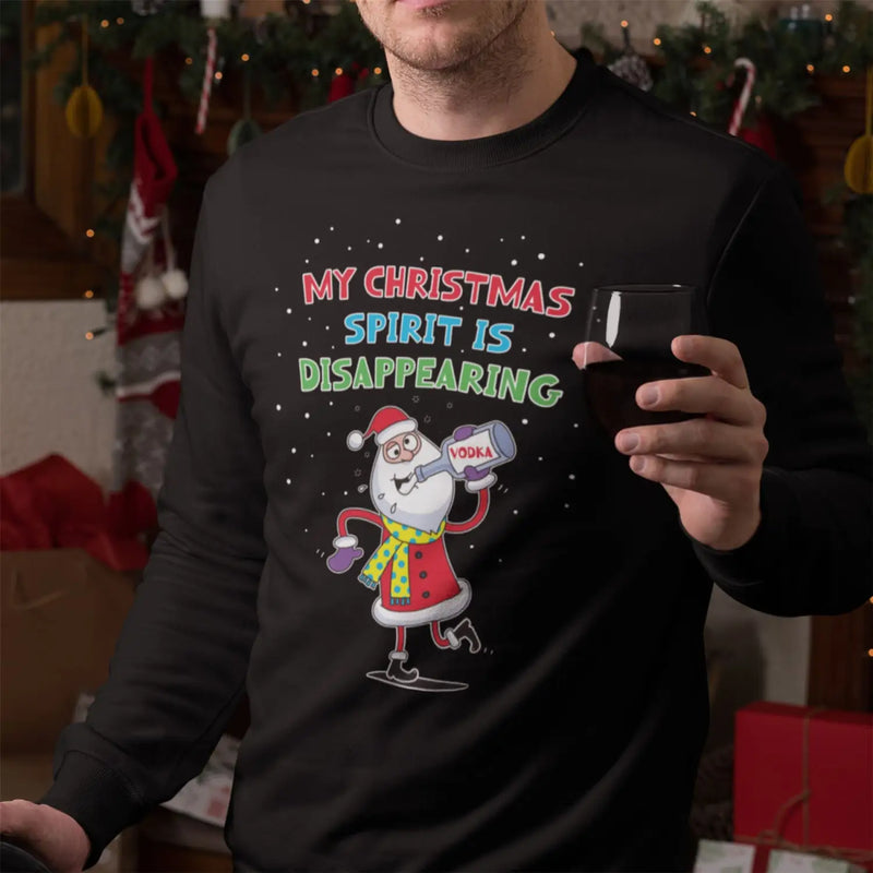 Bah Humbug Santa My Christmas Spirit Is Disappearing