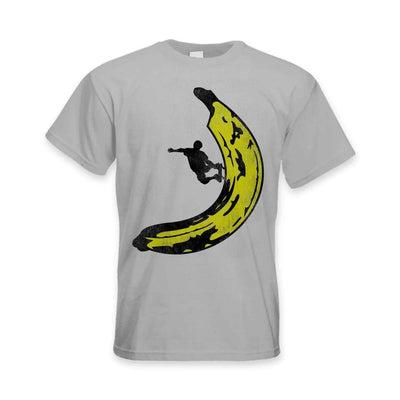 Banana Skateboarder Men's T-Shirt L / Light Grey