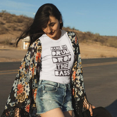 Bang The Drum And Drop The Bass Women’s T-Shirt - Womens