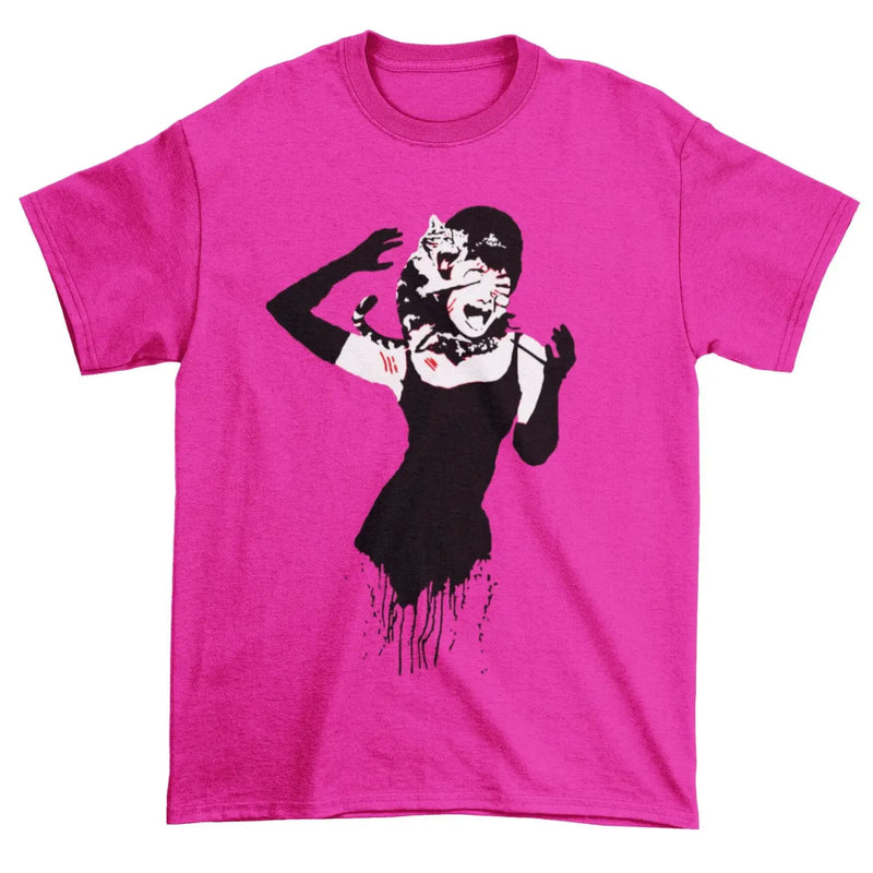 Banksy Audrey Hepburn Neon T-Shirt XL
