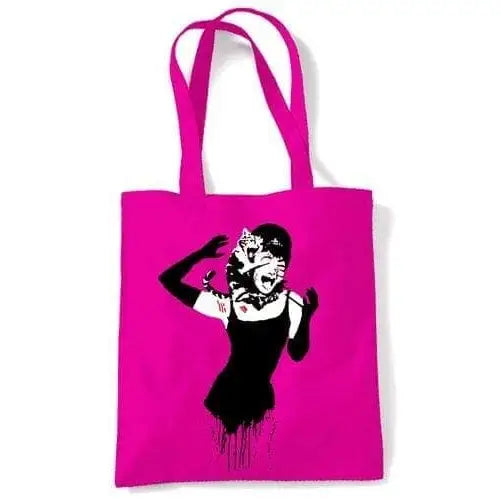 Banksy Audry Hepburn Shoulder Bag