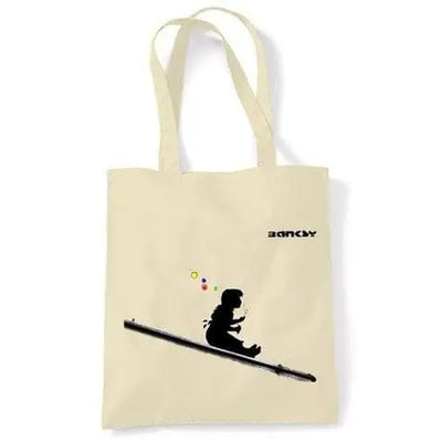 Banksy Bubble Girl Tote \ Shoulder Bag