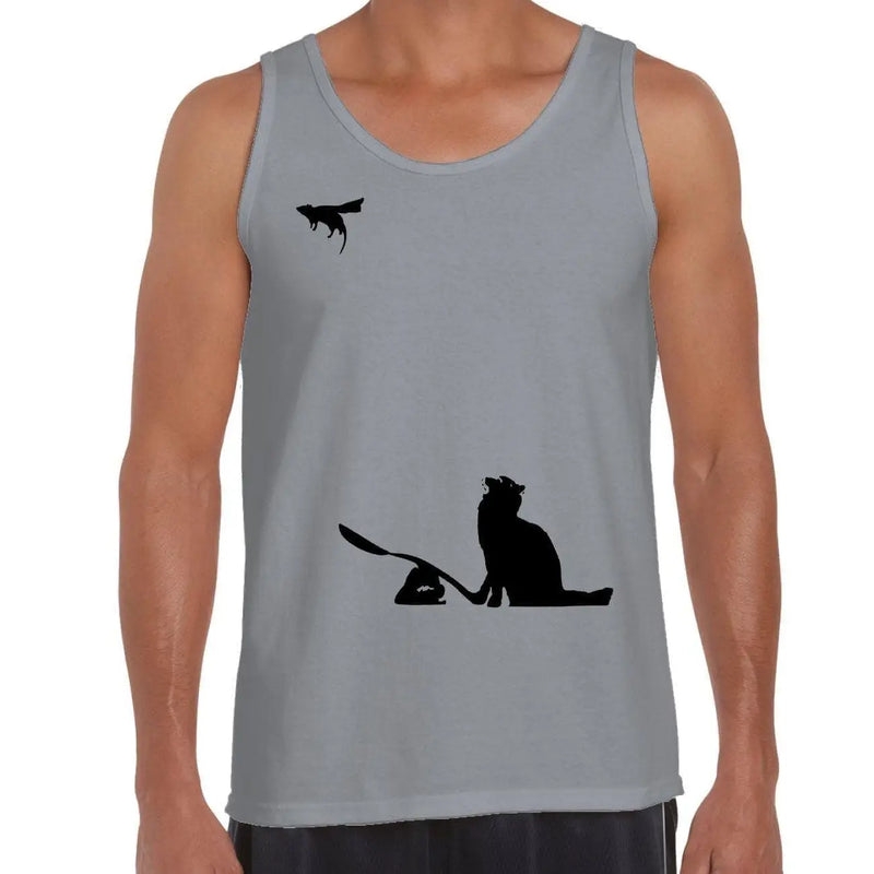 Banksy Cat and Mouse Men&