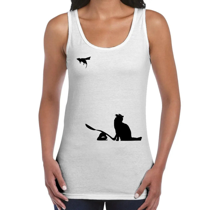 Banksy Cat and Mouse Women&