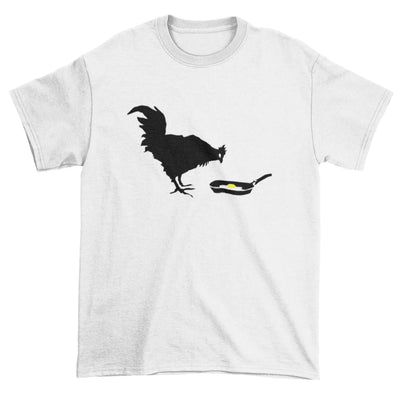 Banksy Chicken & Egg Mens T-Shirt L