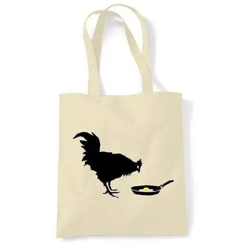 Banksy Chicken & Egg Shoulder Bag